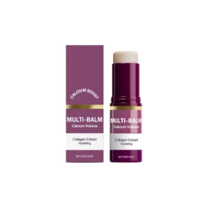 1/2/3PCS Calcium Volume Multi Balm Stick,Collagen Moisturing Stick Face Cream Anti Wrinkle Hydrating For Eyes Neck Face Skincare - 1pc