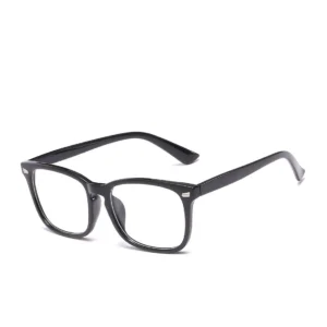 Classical Blue Light Blocking Glasses Square Computer Glasses Nerd Eyeglasses Frame Anti Blue Ray Computer Game Glasses